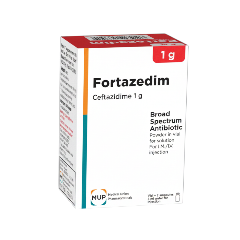 FORTAZEDIM 1GM VIAL