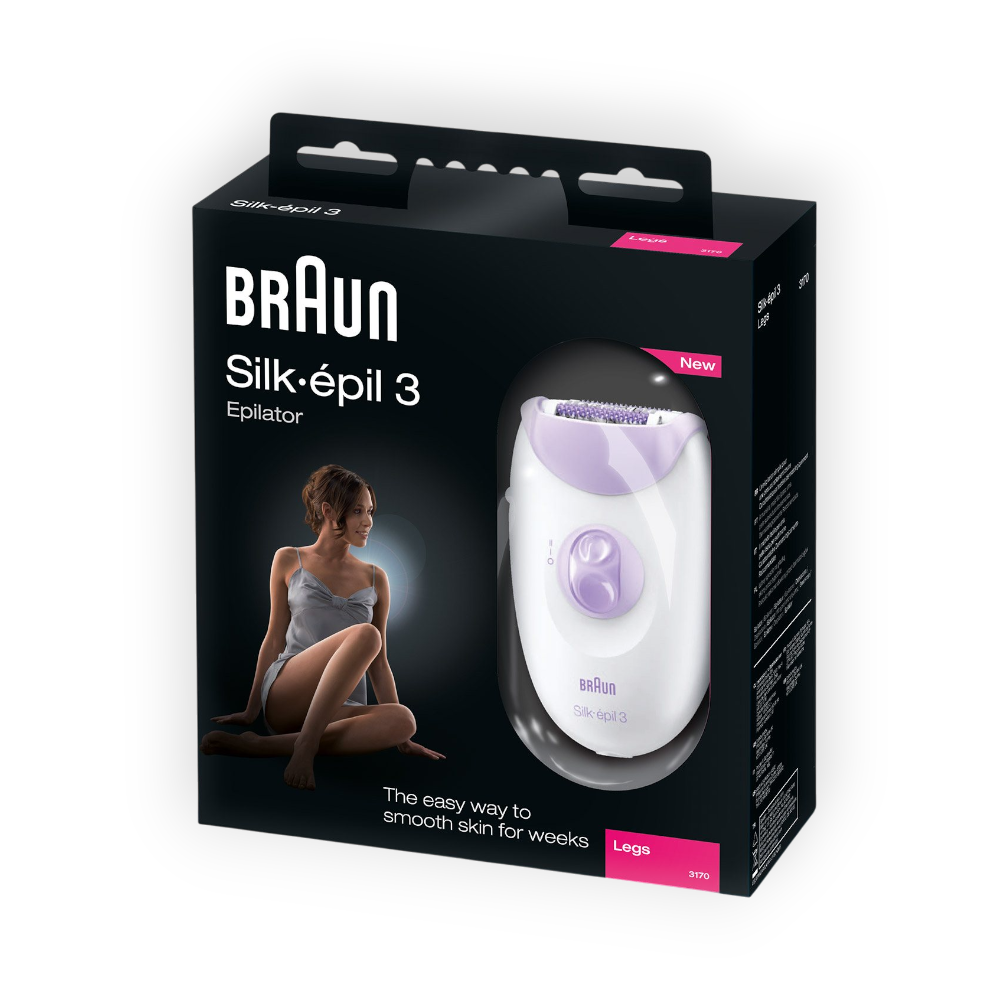 BRAUN SILK EPIL 3 LEGS  3170