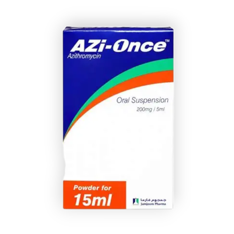 AZI - ONCE (200 MG / 5 ML) SUSPENSION 15 ML
