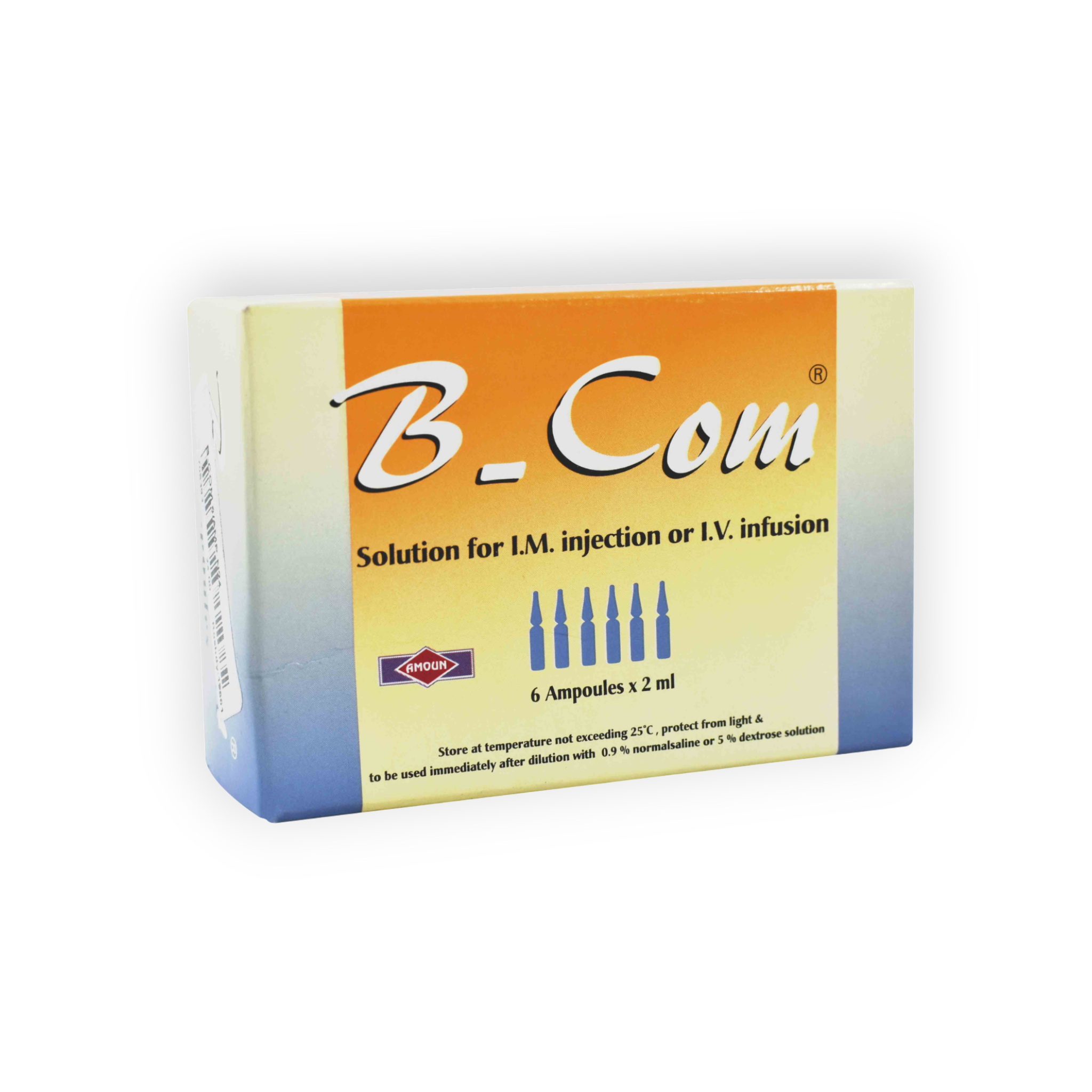 B-COM  6 AMPULES