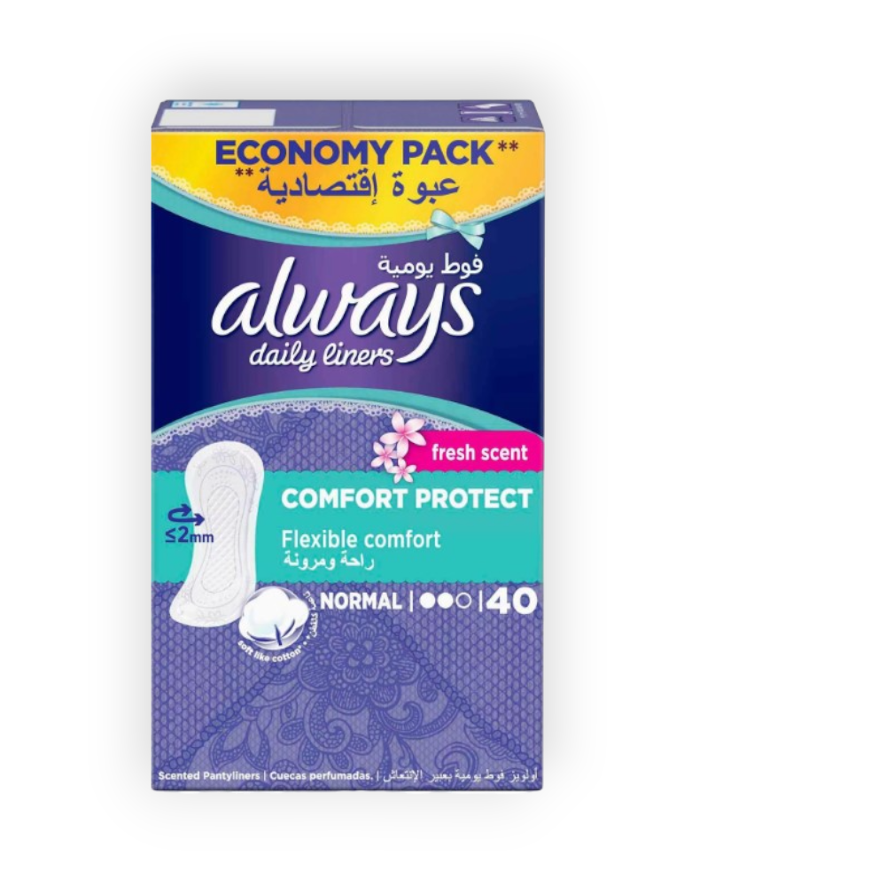 ALWAYS FLEXIBLE COMFORT FRESH SCENT 40 DIAPER
