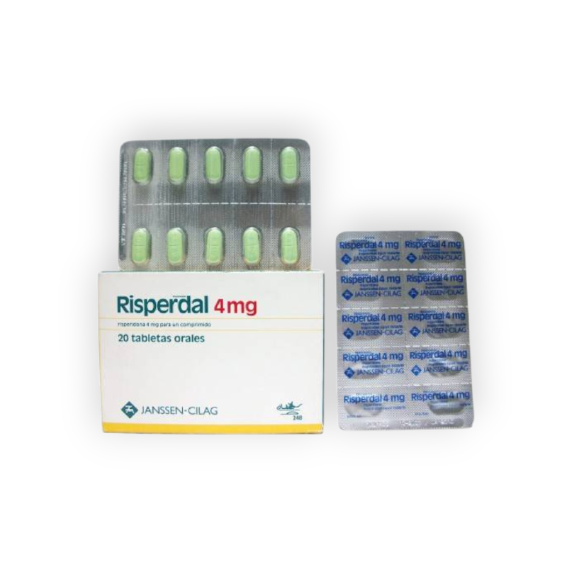 RISPERDAL 4 MG 20 TABLET
