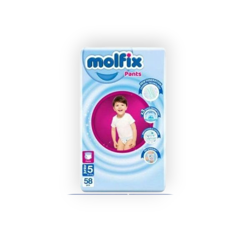 MOLFIX CULOTTES JUMBO JUNIOR(5) 58 DIAPERPER