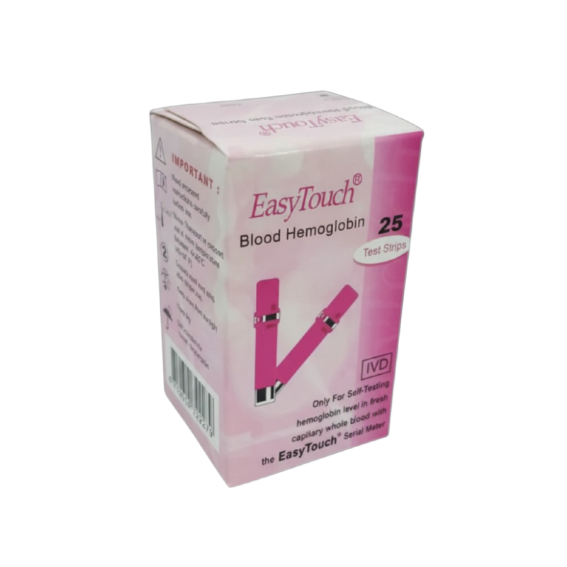 EASY TOUCH BLOOD HEMOGLOBIN 25 TEST STRIPS