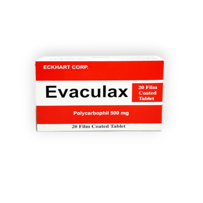 EVACULAX 20 CAPSULES