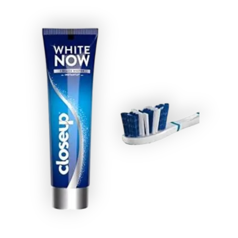 CLOSE UP WHITE NOW GLACIER FRESH 75ML+TOOTHBRUSH F