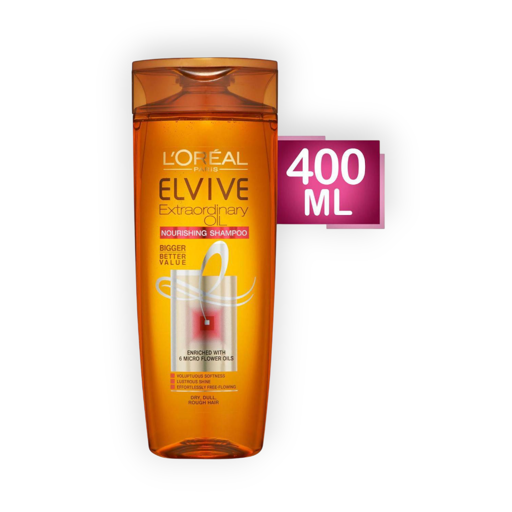 LOREAL ELVIVE SHAMPOO EXTRAORDINARY OIL NORMAL 400ML