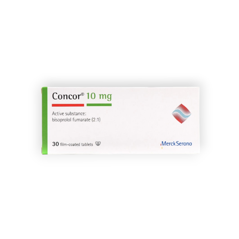 CONCOR 10 MG 30 TABLET