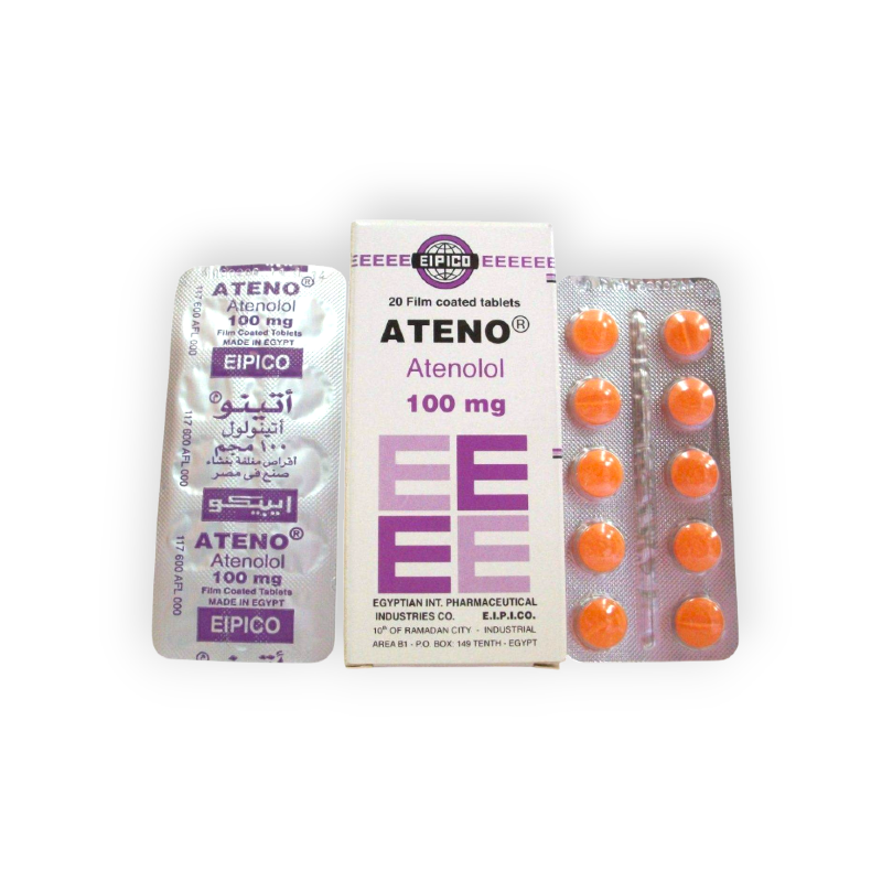 ATENO  100 MG  20 TABLET