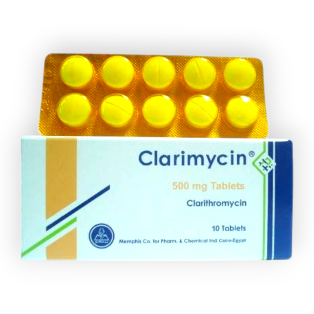 CLARIMYCIN 500 MG 14 TABLET
