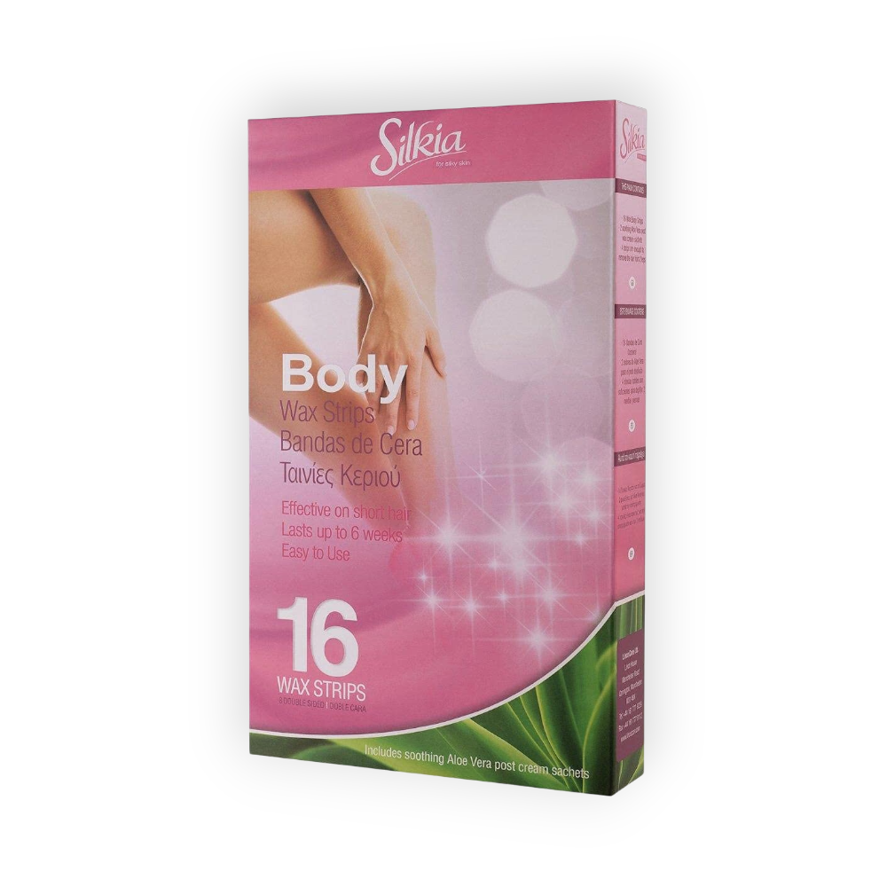 SILKIA BODY 16WAX STRIPS