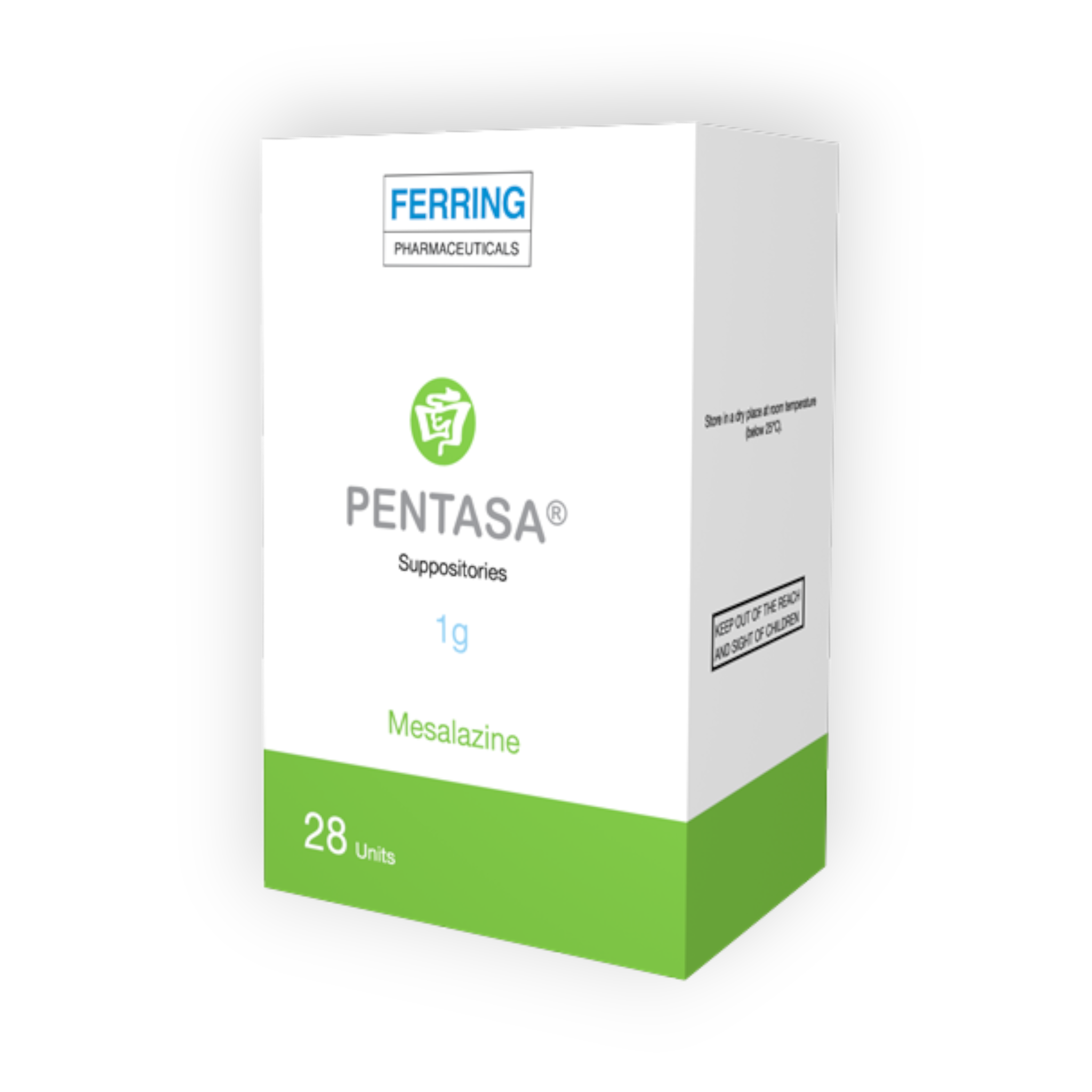 PENTASA 1 GM 28 SUPPOSITORIES