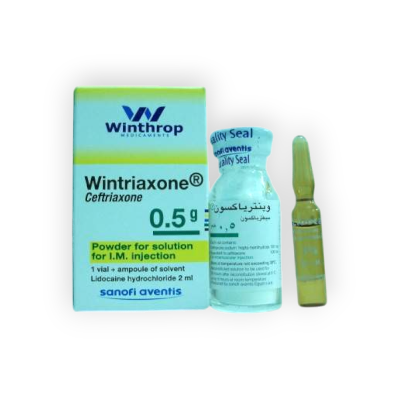 WINTRIAXON 500 MG I.M VIAL