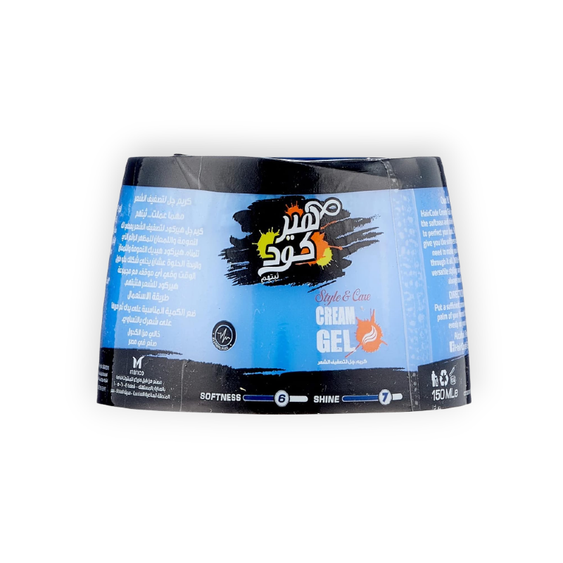 HAIR CODE CREAM GEL 150 ML  