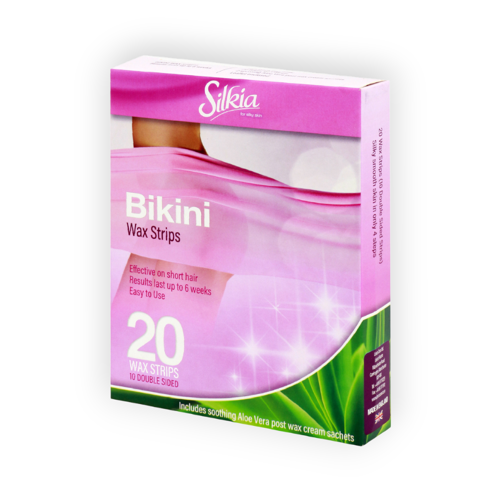 SILKIA BIKINI 20WAX STRIPS