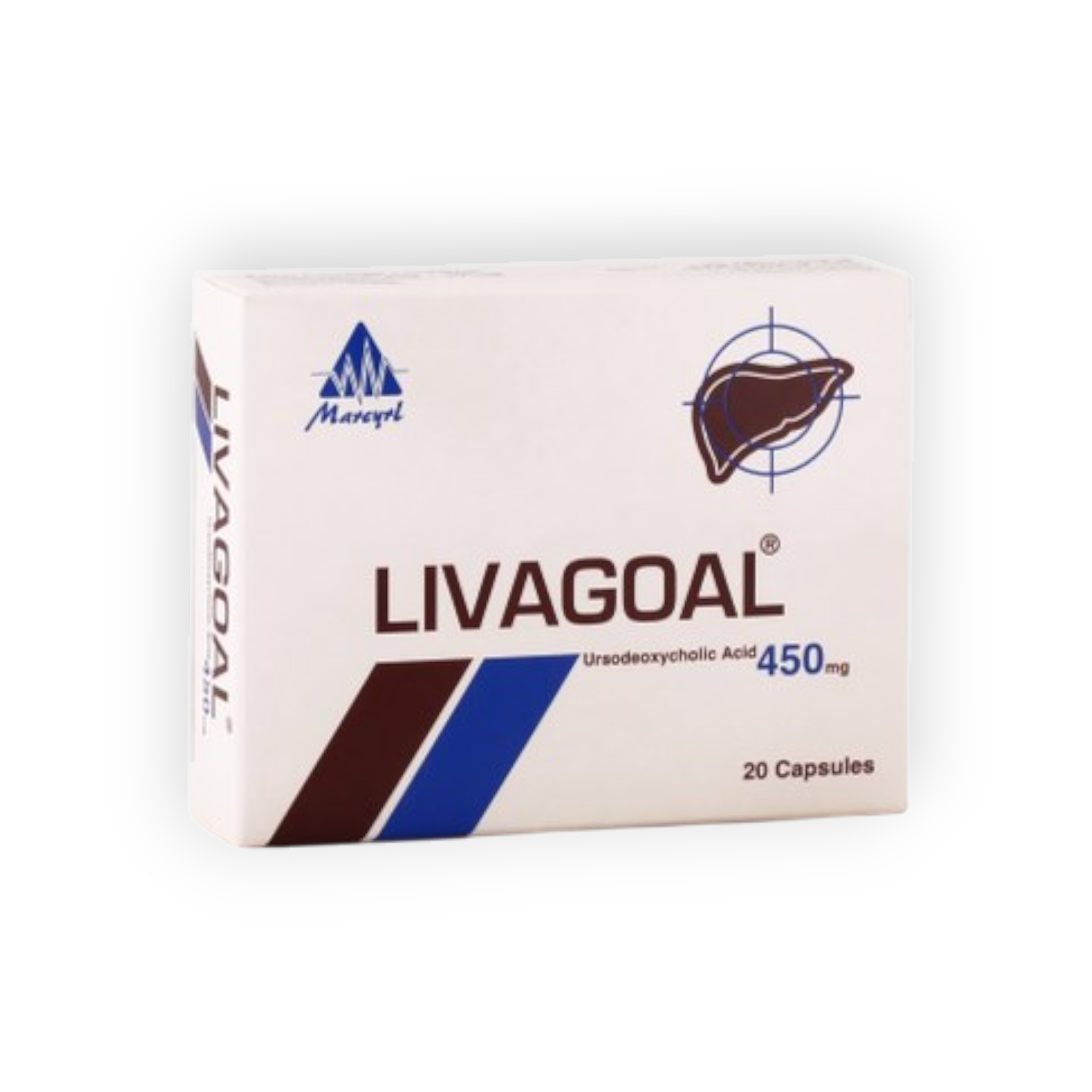 LIVAGOAL 450 MG 20 CAPSULES