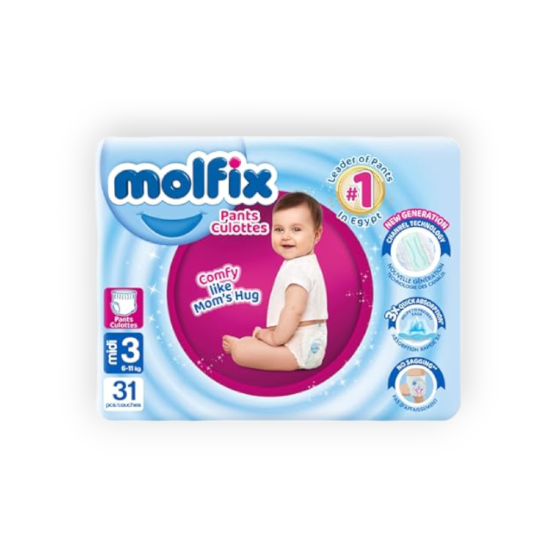MOLFIX PANTS-CULOTTES MIDI (3) 31 pieces