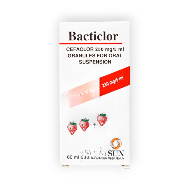 BACTICLOR 250 MG SUSPENSION 60 ML