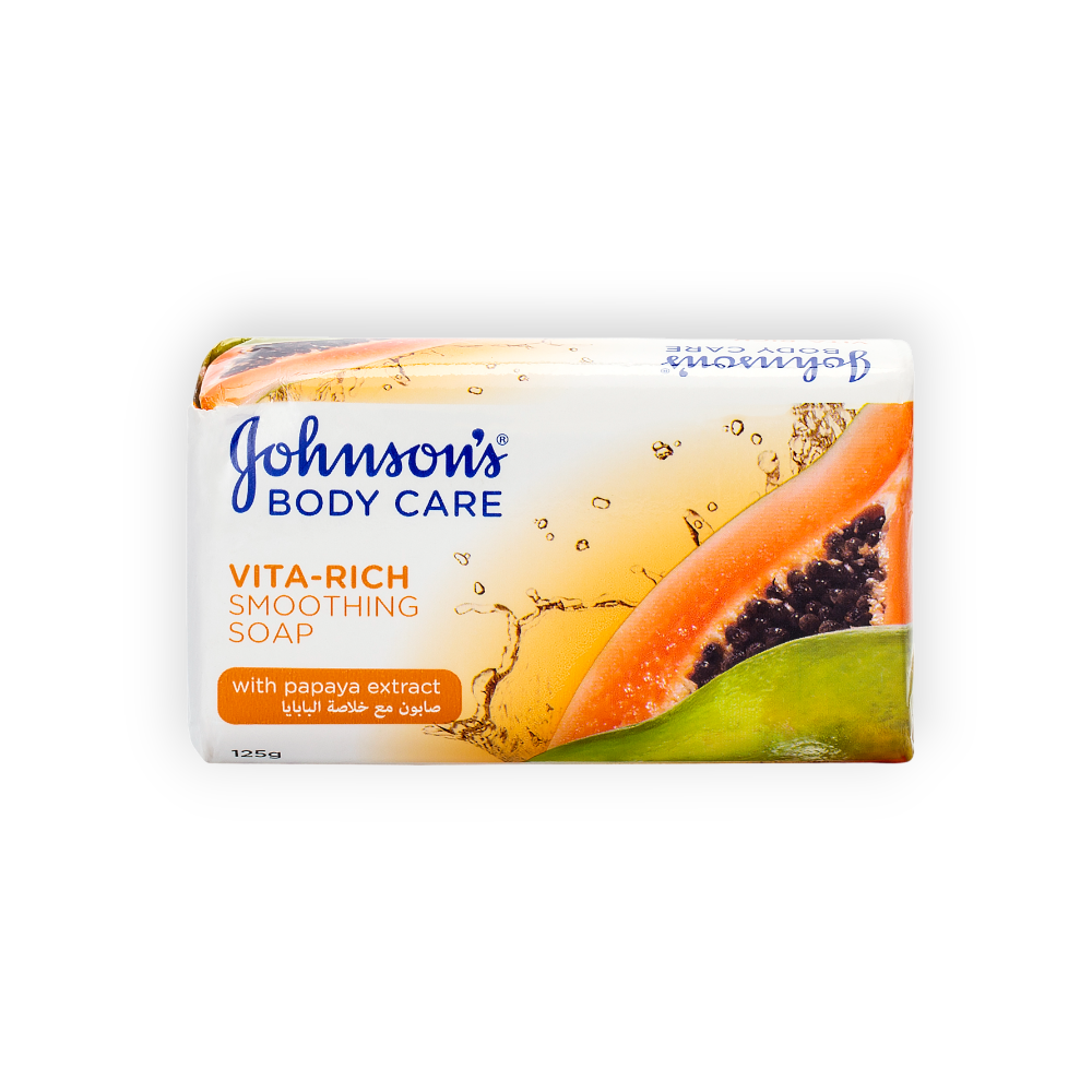 JOHNSONS & PAPAYA EXTRACT SOAP 125G