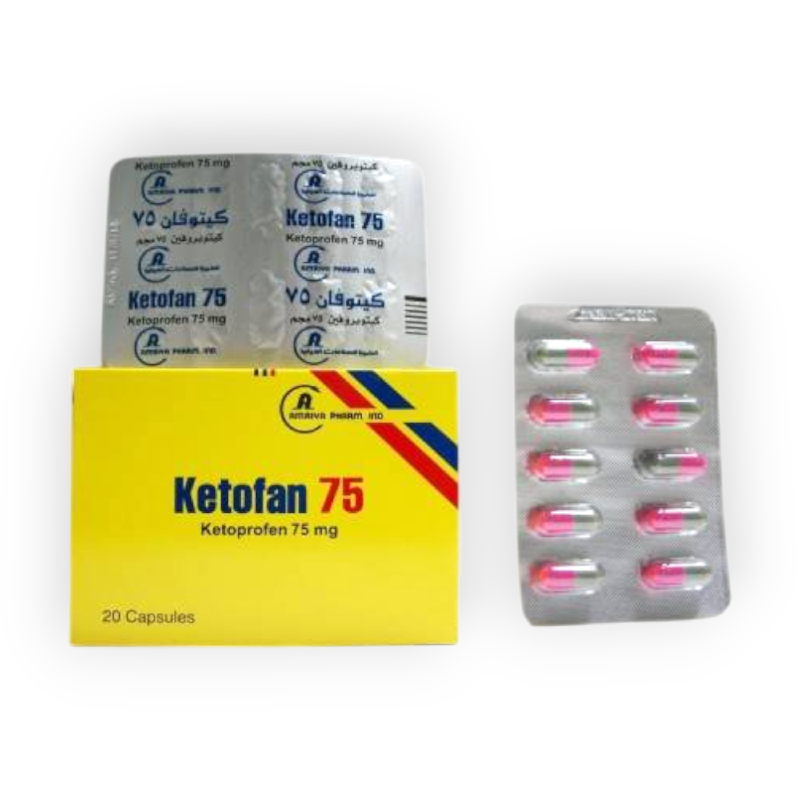 KETOFAN 75 MG 20 CAPULES