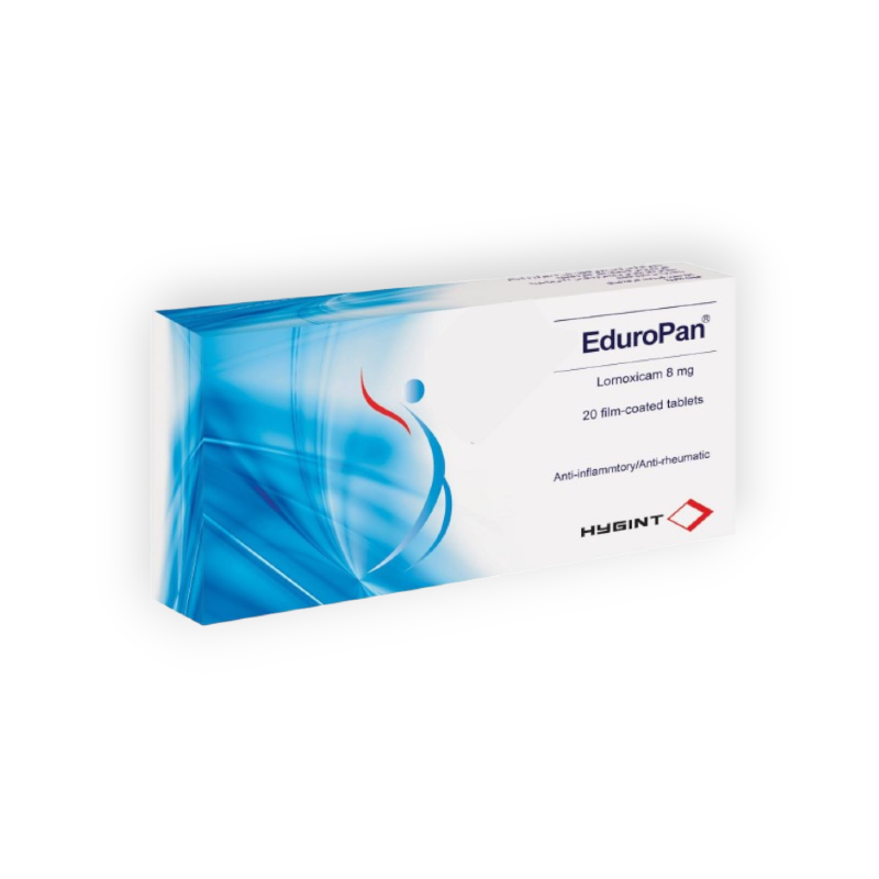 EDUROPAN 8 MG 20 TABLET