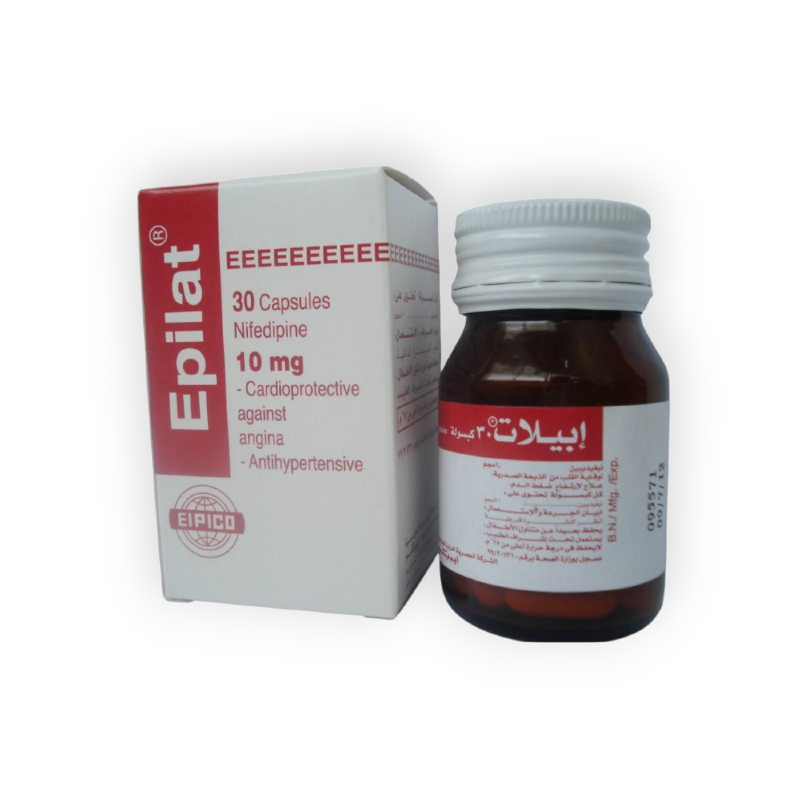 EPILAT 10 MG 30 CAPSULES