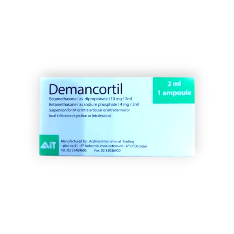 DEMANCORTIL 2ML 1 AMPULE
