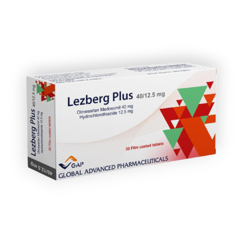 LEZBERG PLUS 40/12.5MG 30 TABLET