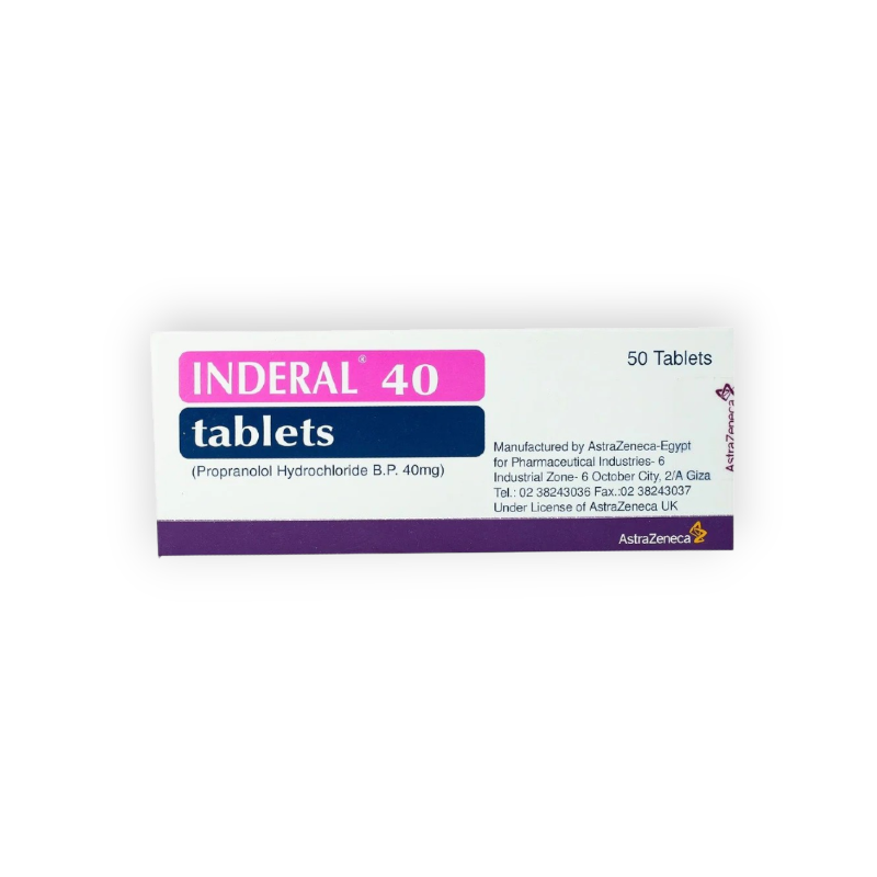 INDERAL 40 MG 50 TABLET
