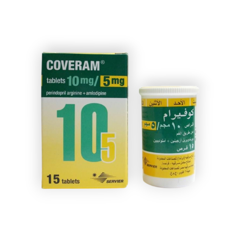 COVERAM 10 /5 MG 15 TABLET