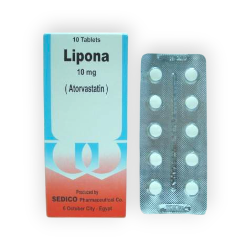 LIPONA 10 MG 10 TABLET