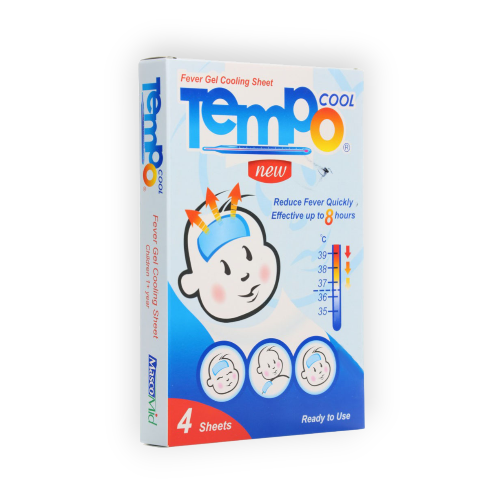 TEMPO COOL COOLING GEL 4  PIECES