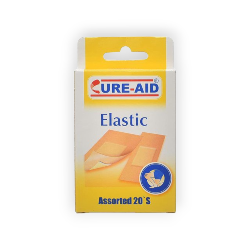 CURE AID ELASTIC 20 STR بلاسترمطاط