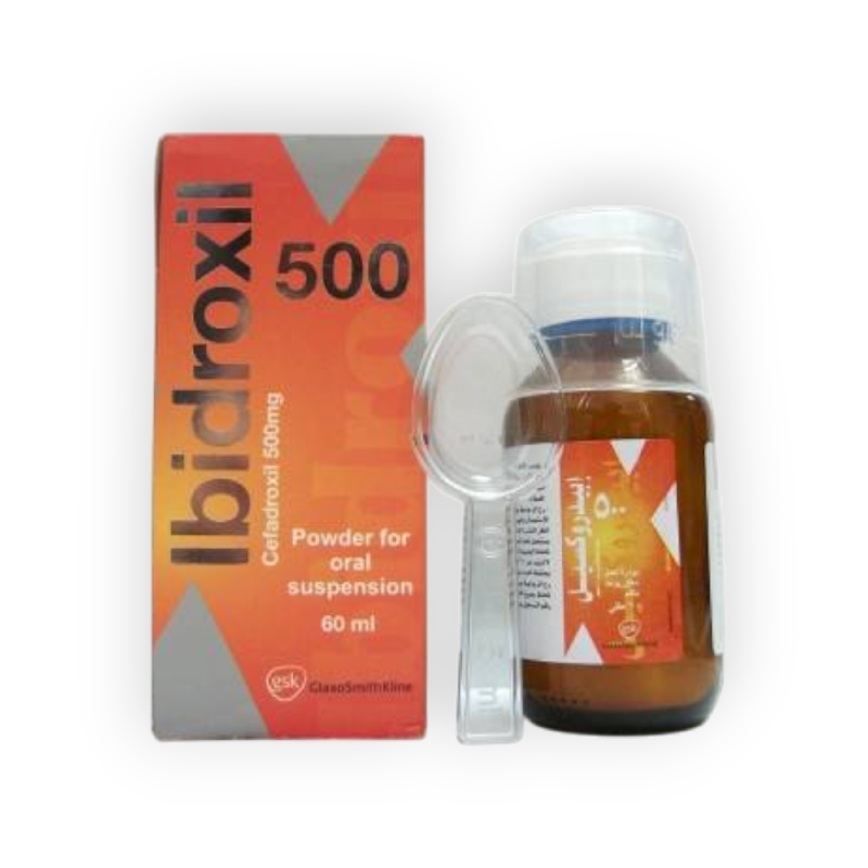 IBIDROXIL 500 MG SUSPENSION  60 ML