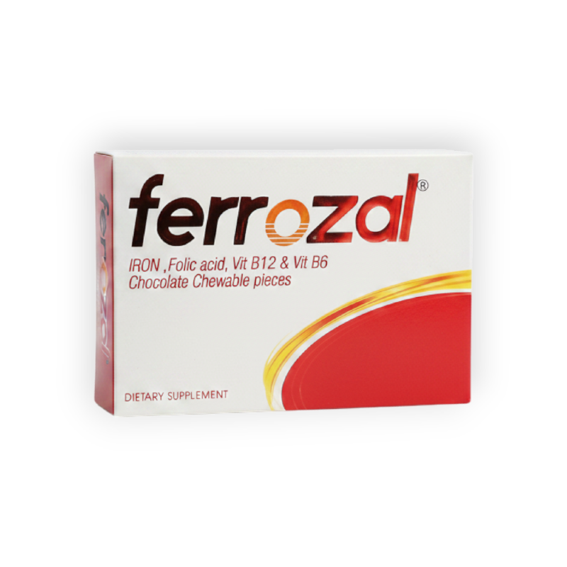 FERROZAL CHEWABLE 24 PICES 