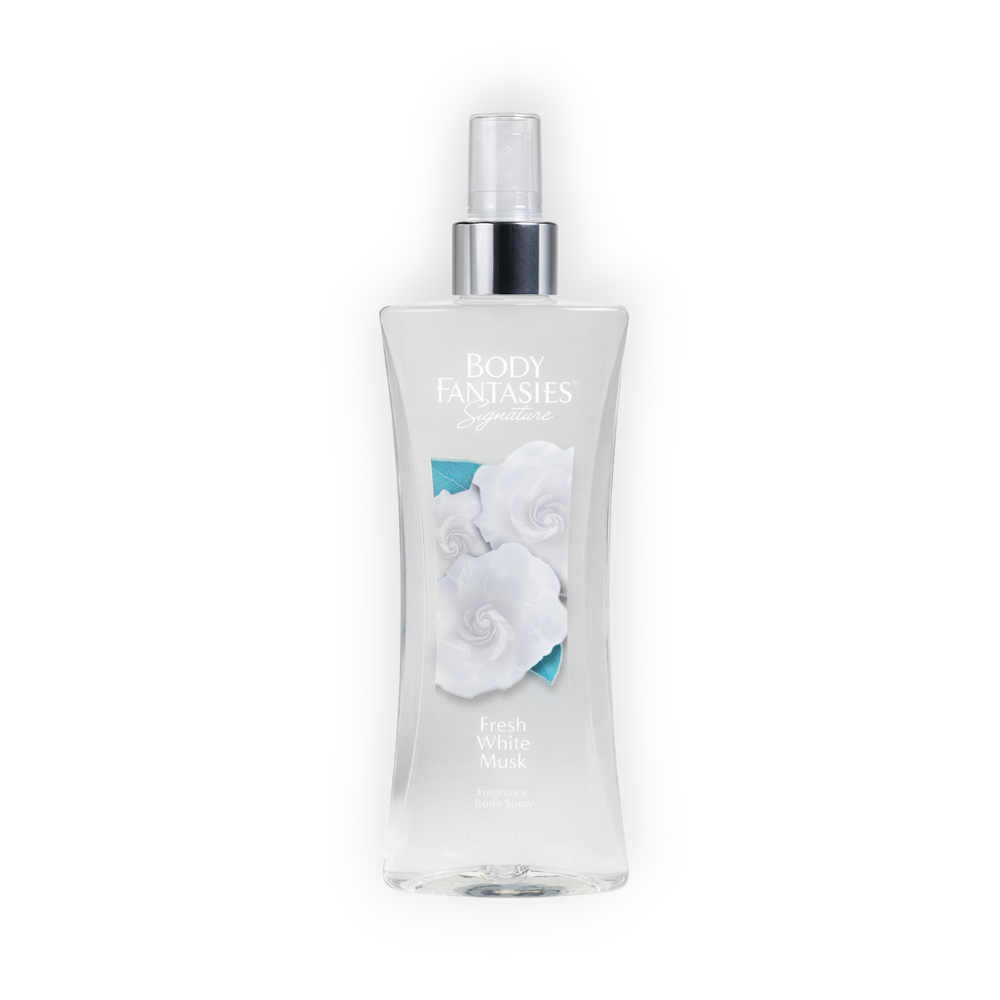 BODY FANTASIES BODY SPRAY FRESH WHITE MUSK 236ML