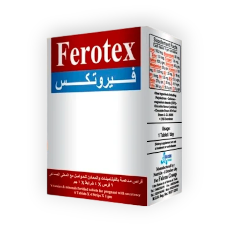 FEROTEX CHOCOLATE TASTE 24 TABLET