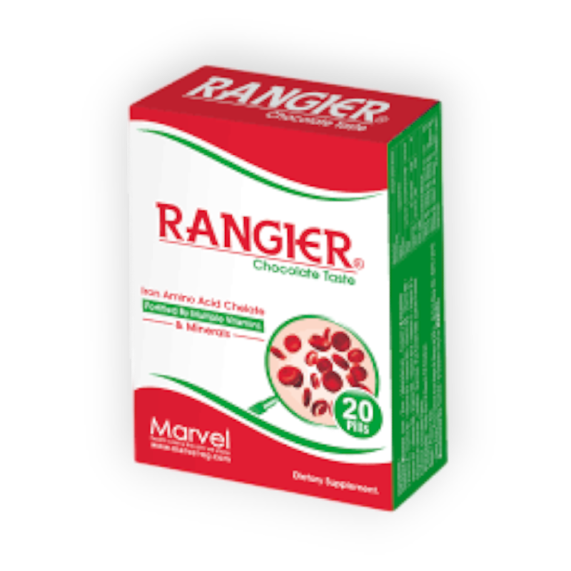 RANGIER CHOCOLATE 20 TABLET