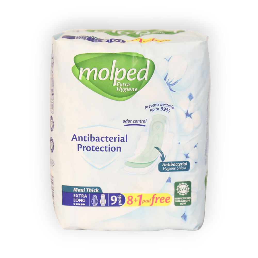 MOLPED EXTRA HYGINE MAXI EXTRA LONG 8+1 PAD