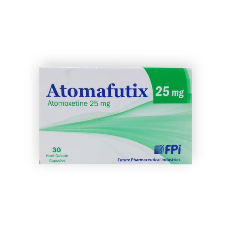 ATOMAFUTIX 25MG 30 CAPSULES