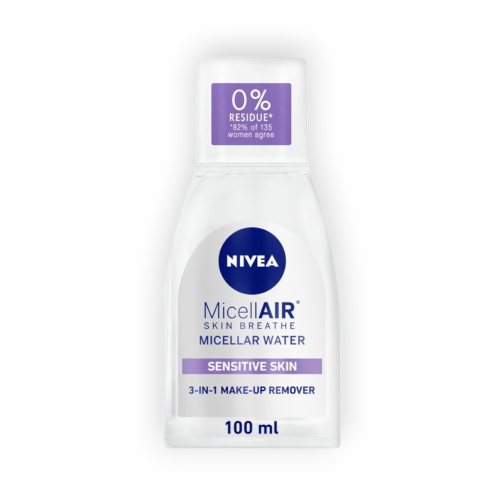 NIVEA MICELLAR WATER 3X1 ALL SKIN TYPES 100 ML