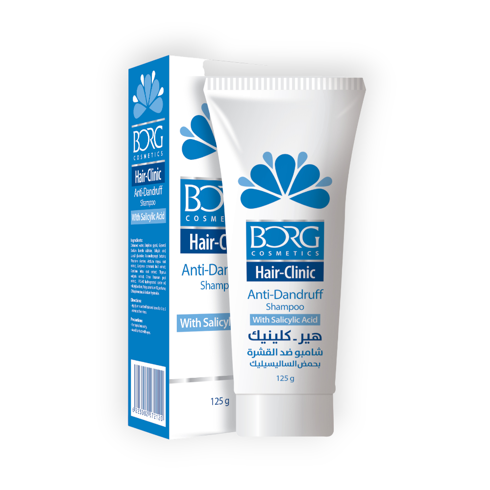 BORG HAIR CLINIC ANTI DANDR SHAMPOO 125 GM 