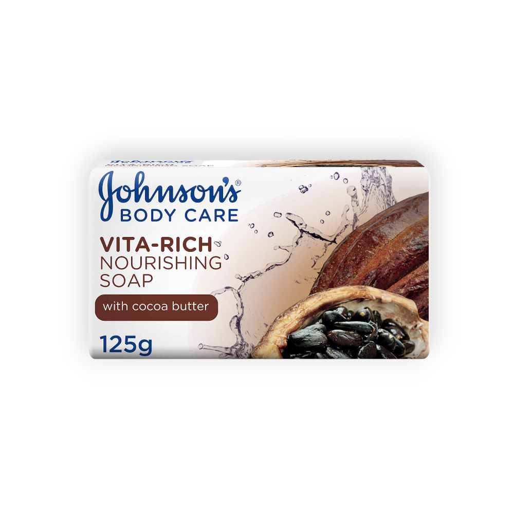 JOHNSONS & COCOA BUTTER SOAP 125G