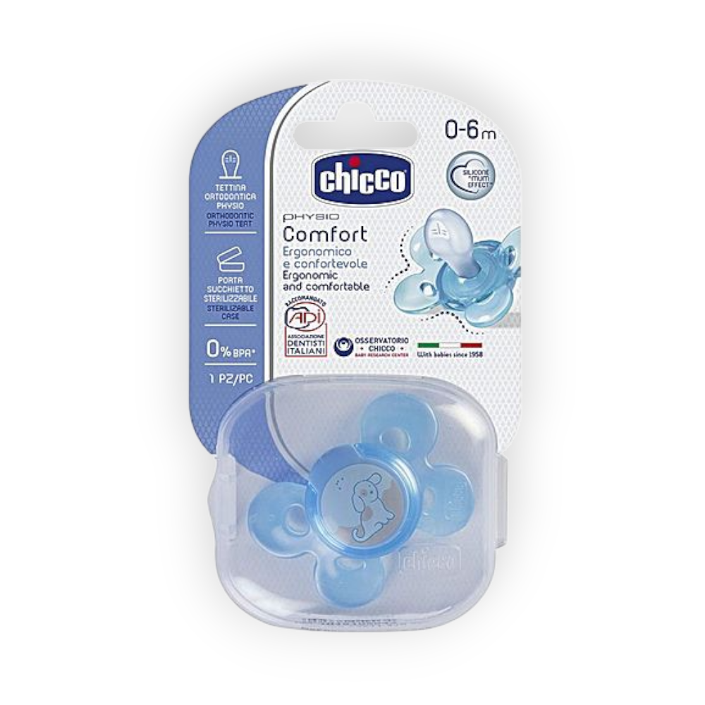CHICCO COMFORT 0-6MONTH SILICONE 2490