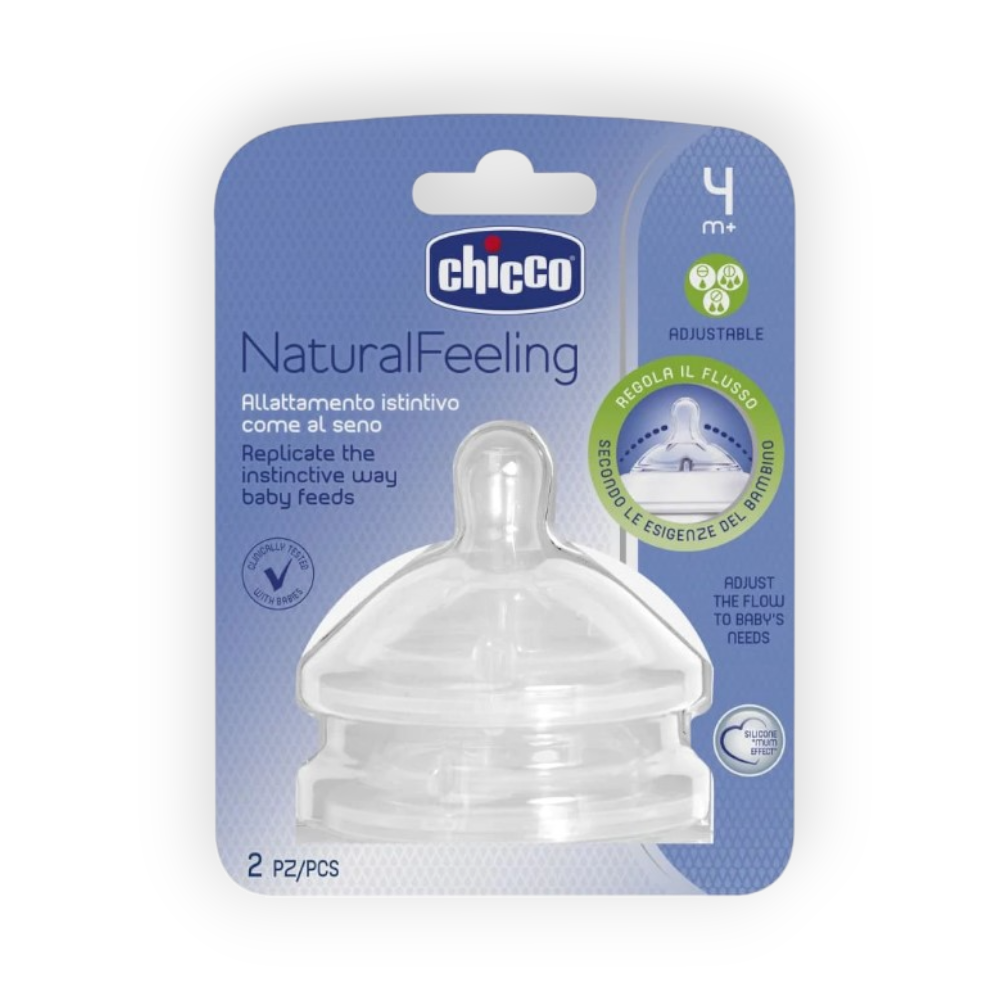 CHICCO NATURAL FEELING 4+MONTH 08247