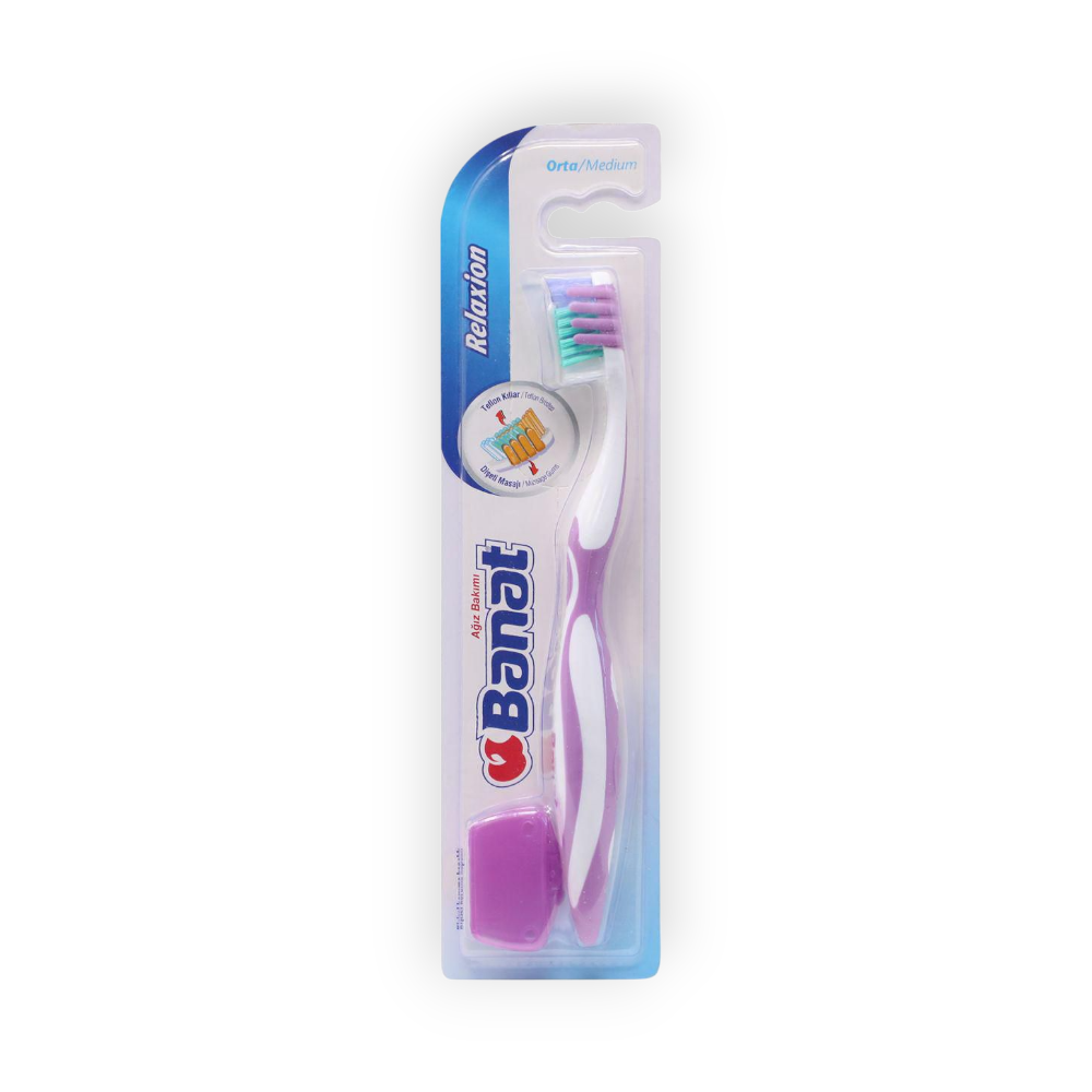 BANAT TOOTH BRUSH RELAXION MEDIUM