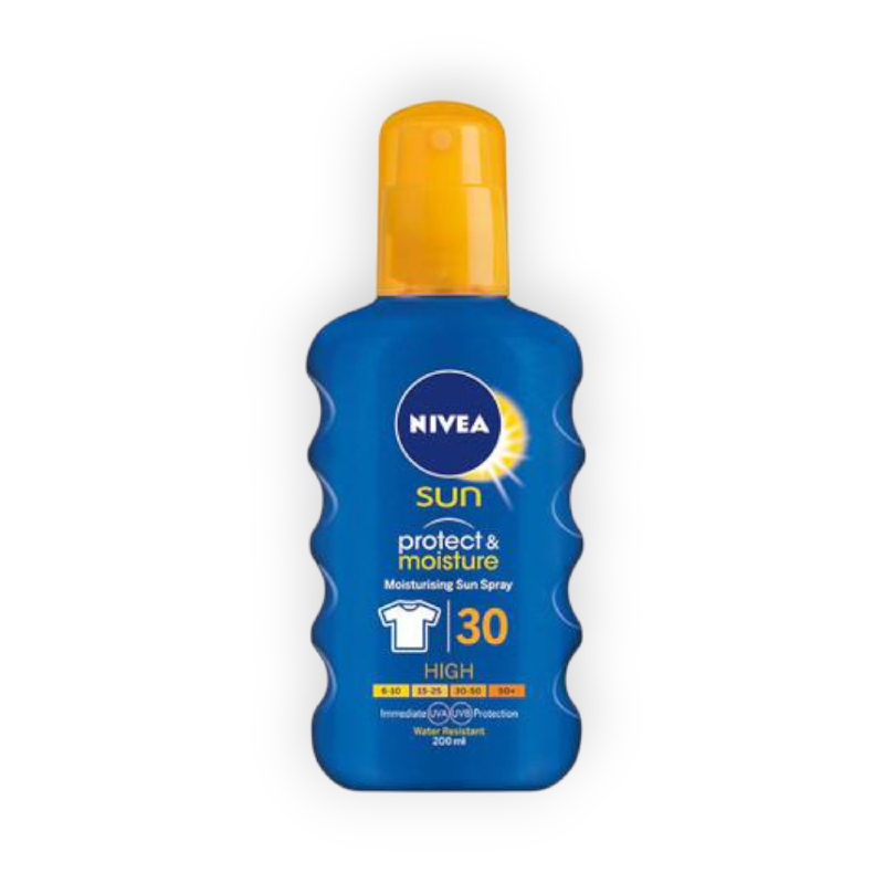 NIVEA SUN LOTION PROTECT & MOISTURE 30 HIGH 200ML