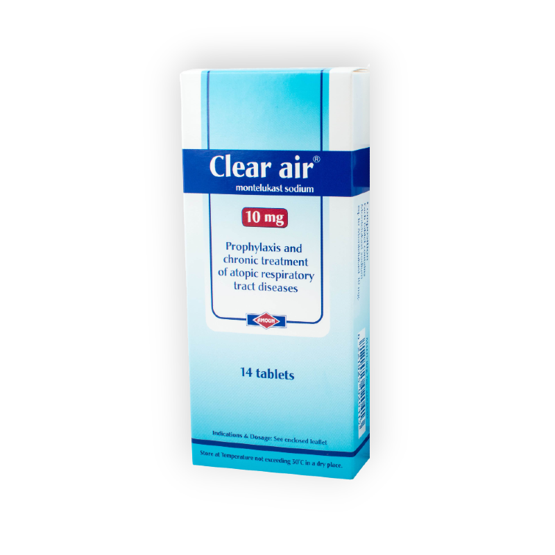 CLEAR AIR 10MG 14TABLET