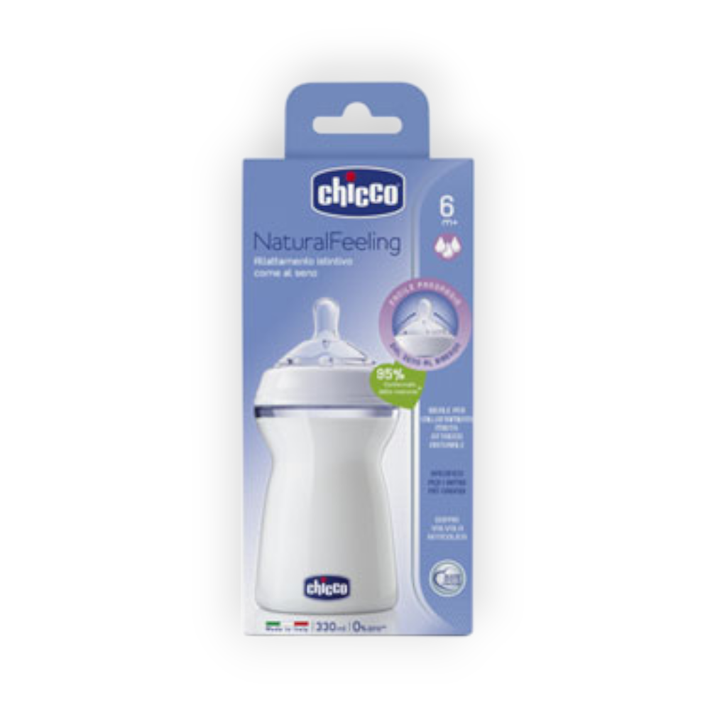 CHICCO NATURAL FEELING 330 ML 0417