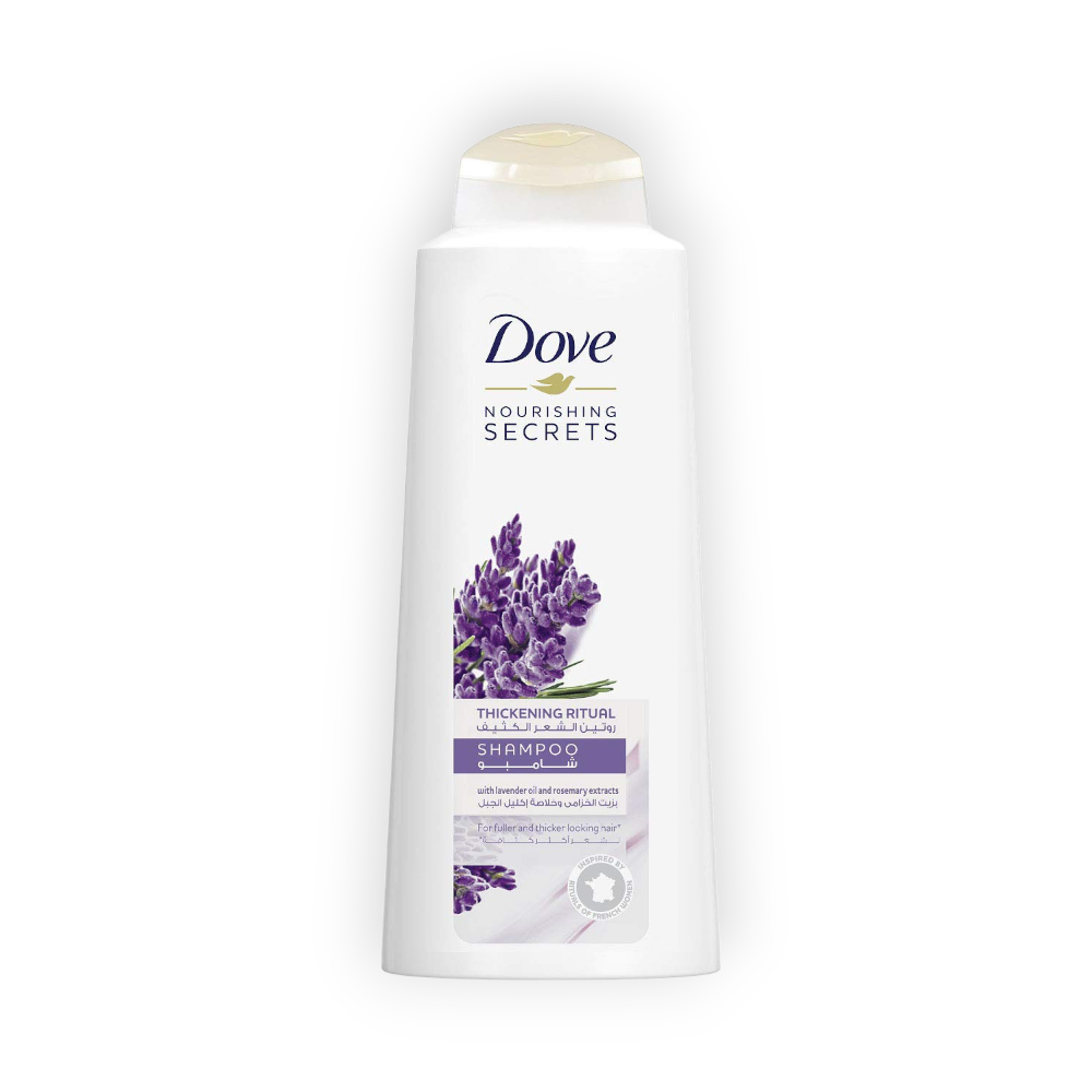 DOVE NOURISHING SECRETS SHAMPOO LAVENDER OIL 400ML